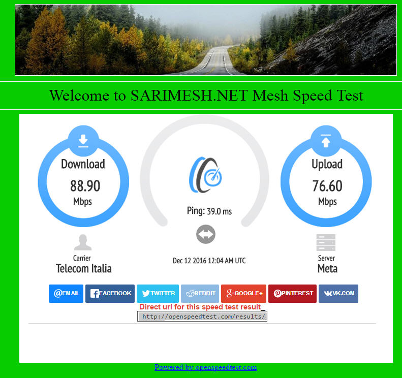 speedtest