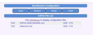 save restore